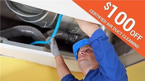 $100 off air duct cleaning