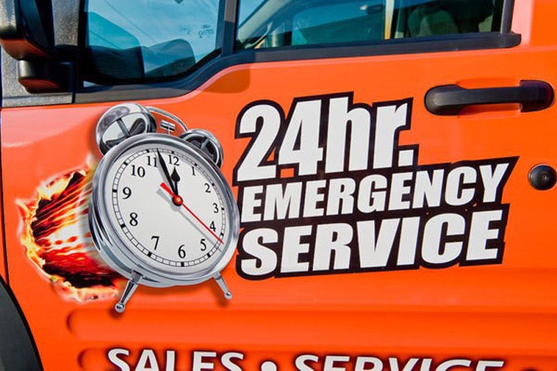 24 hour emergency service