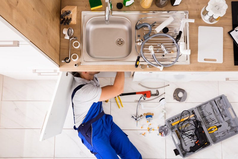 clogged sink repair