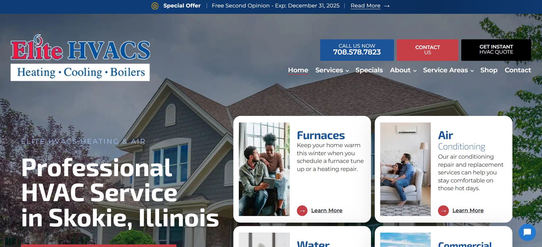 Elite HVACS Heating & Air