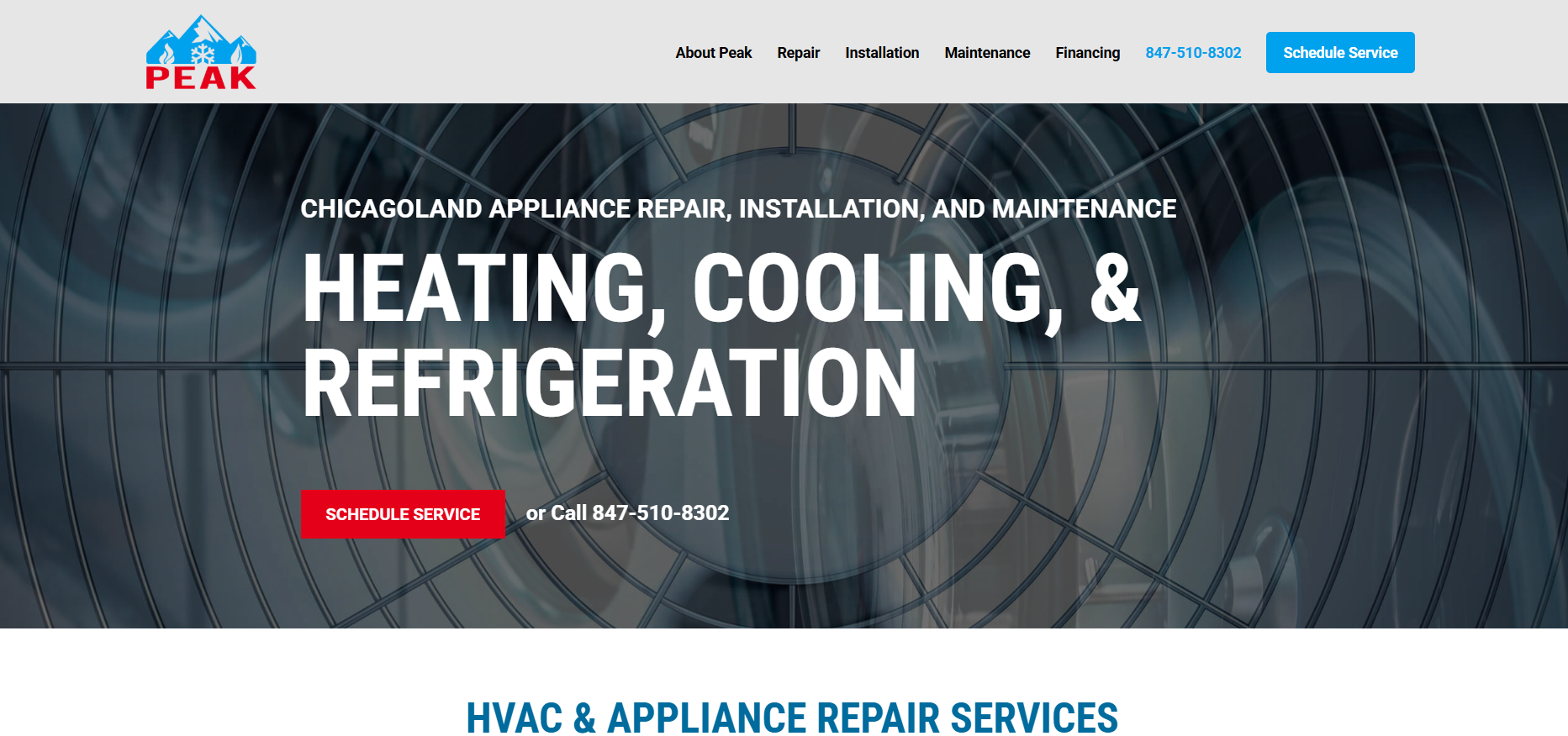 Peak Heating Cooling & Refrigeration