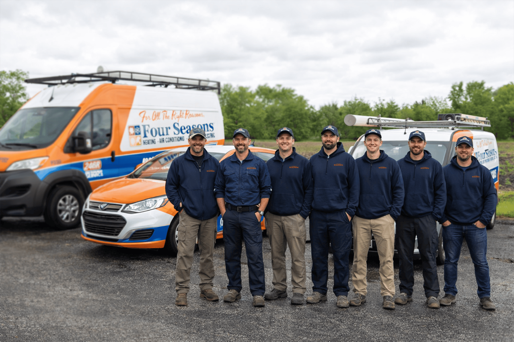 Four Seasons st johns headquarters with tech personal line up