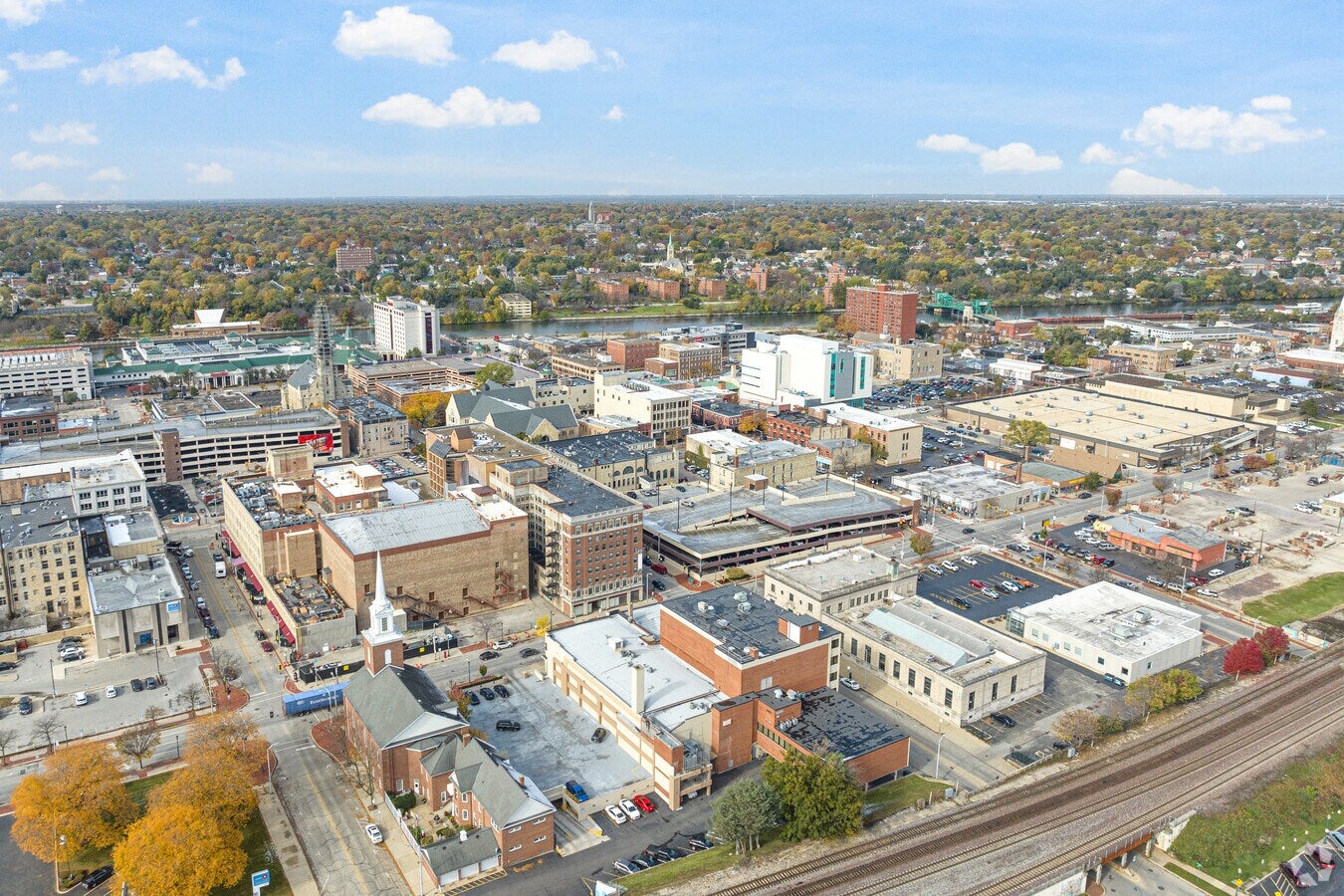 Joliet's city center
