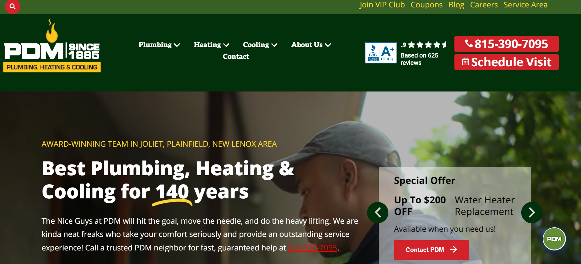 PDM Plumbing, Heating, & Cooling