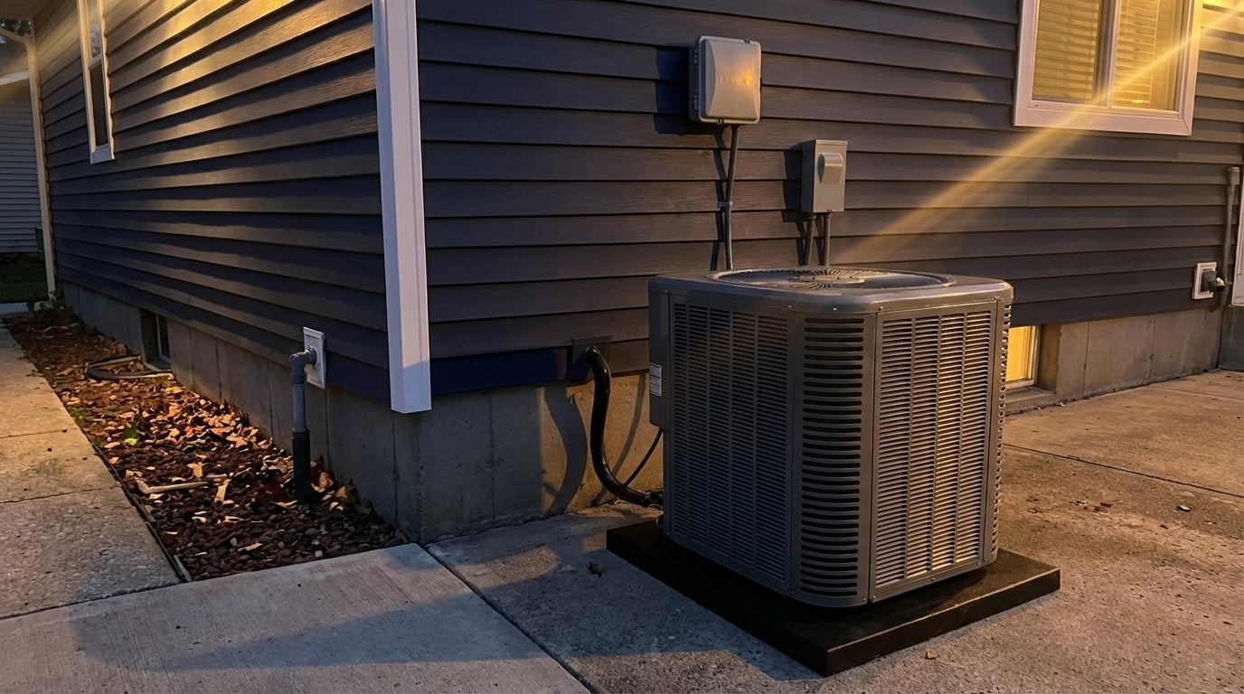 Brand new AC system after being replaced on the same day 2026